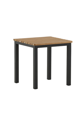 Mexico Sidobord 40*40 - Svart/Teak