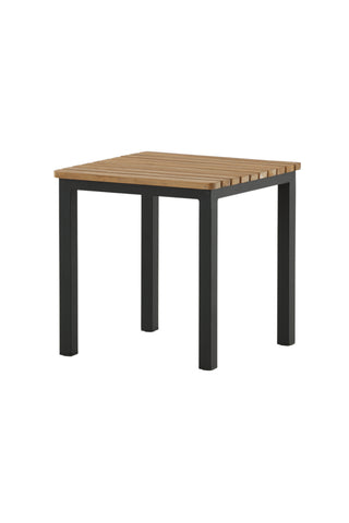 Mexico Sidobord 40*40 - Svart/Teak