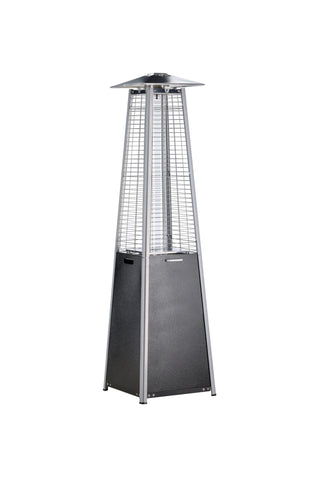 Hottie Square Heater - Svart/Silver