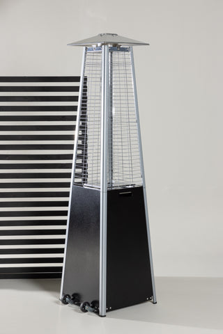 Hottie Square Heater - Svart/Silver