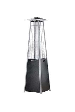 Hottie Square Heater - Svart/Silver