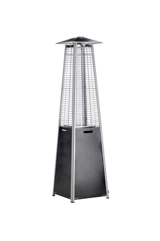 Hottie Square Heater - Svart/Silver