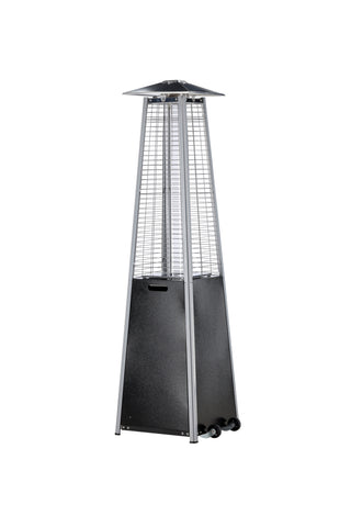 Hottie Square Heater - Svart/Silver