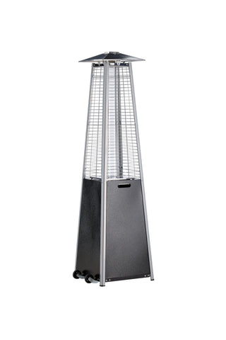 Hottie Square Heater - Svart/Silver