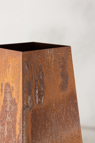 Bastin Eldkorg - Rostig orange - 50*50*150