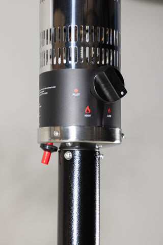 Hottie Mushroom Heater - Svart/Silver