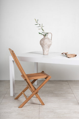 Marbella Bord 160/240 - Vit/Vit