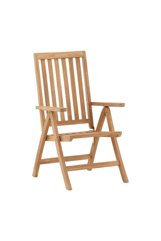 Kenya 5-positions fällstol - Teak - Ersätts av 9518-244c