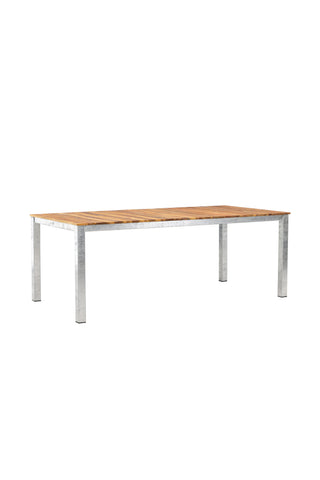 Venture Home Zenia Matbord 200*100 - Acacia / Zink