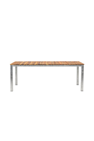 Venture Home Zenia Matbord 200*100 - Acacia / Zink