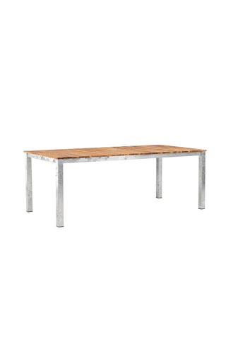 Venture Home Zenia Matbord 200*100 - Acacia / Zink