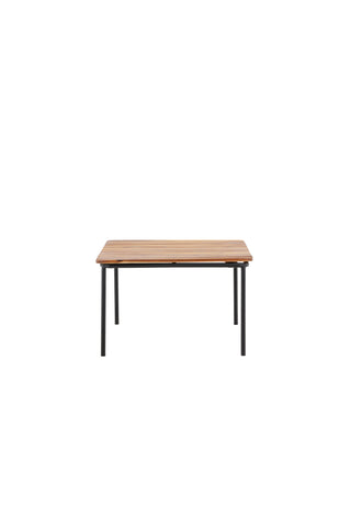 Venture Home Penh Sofatable Steel - Svart / Acacia / Rektangulär 65*100*40