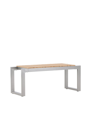 Venture Home Zenia Bänk 100cm - Acacia / Zink