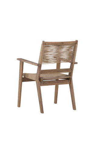 Venture Home Peter Matstol 2-pack Acacia - Mörkbrun / Beige