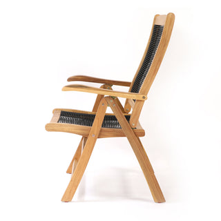 Peter 5:pos Stol 2-pack - Svart rep / Acacia