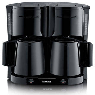 Severin Dubbel Termosbryggare KA9315 1000W Svart