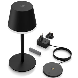 Philips Hue Go Portabel bordslampa Svart/Mörkgrå