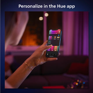 Philips Hue Go Portabel bordslampa Svart/Mörkgrå