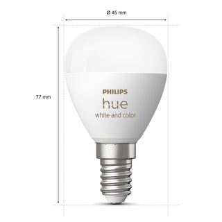 Philips Hue White Color Ambiance E14 Klot 1-pack