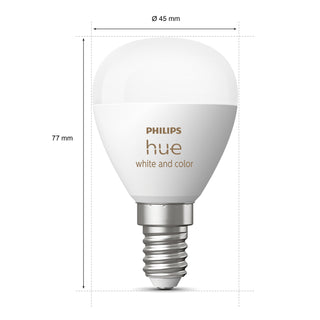 Philips Hue White Color Ambiance E14 Klot 2-pack