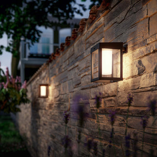 Philips Camill Vägglampa Solcell Ultra Efficient LED 25lm/250lm Svart