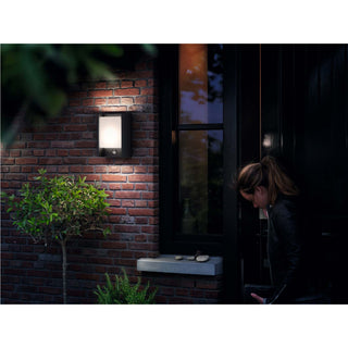 Philips Arbour Vägglampa Sensor Ultra Efficient LED  3,8W 800lm Antracit