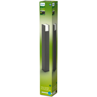 Philips Arbour Stolpe Ultra Efficient LED 3,8W 800lm Antracit