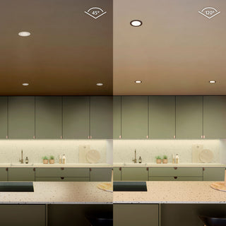 Philips Hue Slim Downlight S 90mm White and Color Ambiance Svart 3-pack