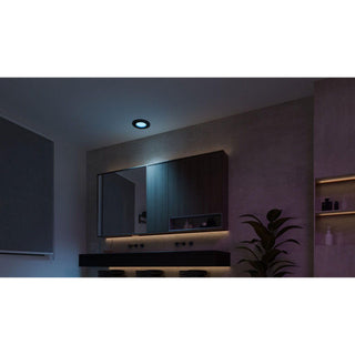 Philips Hue Slim Downlight S 90mm White and Color Ambiance Svart 3-pack