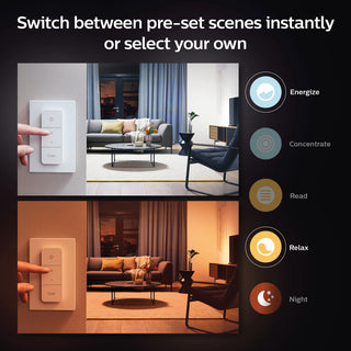 Philips Hue Runner White Ambiance 2 spot 800 lm Svart