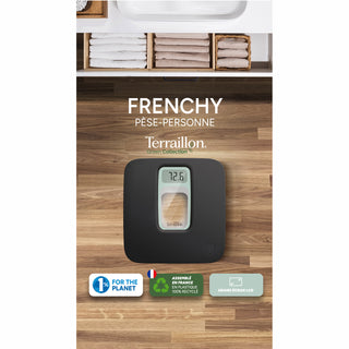 Terraillon Personvåg Frenchy 100% Re-Cycled & 1% for the Planet 160 kg