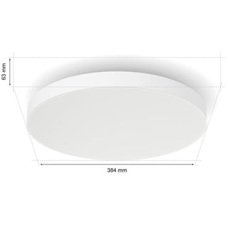Philips Hue Datura liten takplafond Ø38,4 cm White and color ambiance 3300 lm