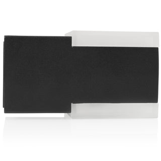 Smartwares Vägglampa Up-/Downlight Aluminium Svart