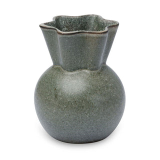 Vas Eva Stoer Nielsen 14 cm Mossgrön