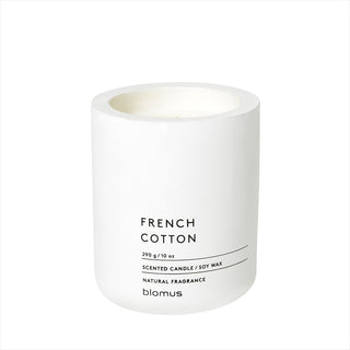 Fraga Doftljus French Cotton Ø9 cm Lily White