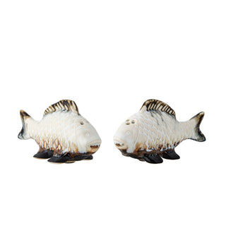 Chase Salt & Peppar Shaker Set, Vit, Stengods