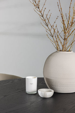 Venture Home Olivia Matbord-Svart/SvartFanér+Beritstol-Svart/Beige Velvet_4