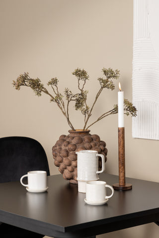 Venture Home Tempe Matbord - Svart / Svart MDF + Polar Matstol - Svarta ben / Svart sammet _2