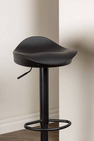 Venture Home Tempe Barbord - Svart / Natur MDF +Adesto Barstol - Svart / Mattsvart ABS _2
