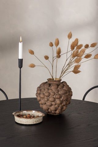Venture Home Olivia Matbord-Svart/Svart Fanér+Tempe Matstol-Mattsvart/Metal_4
