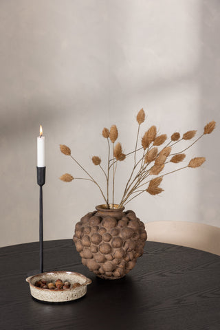 Venture Home Olivia Matbord-Svart/SvartFanér+Åstol Matstol-NaturTräplastkomposit_4