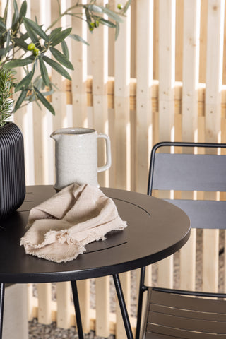 Venture Home Bacong Cafetable Steel - Svart / Rund ø60** +Lina Matstol - Svart _2