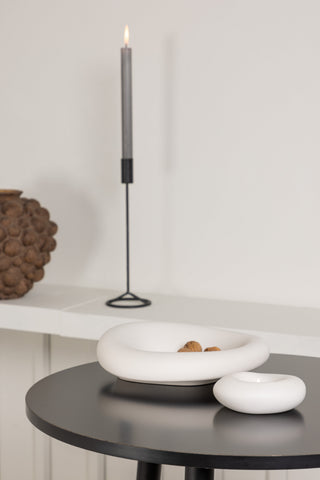 Venture Home Plaza Barbord - Svart / Svart Mdf +Ozark Barstol - Zinklook / Mörk valnötsträ _2
