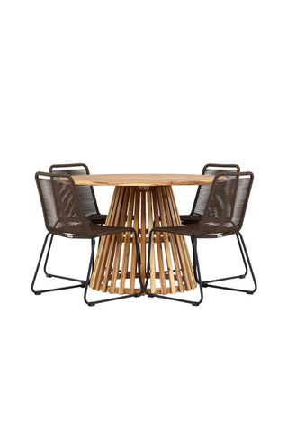 Venture Home Lumpur Matbord Acacia - Teaklook
