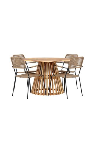 Venture Home Lumpur Matbord Acacia - Teaklook