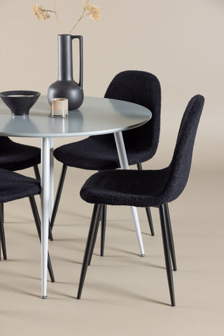 Venture Home Plaza matbord med Polar matstol