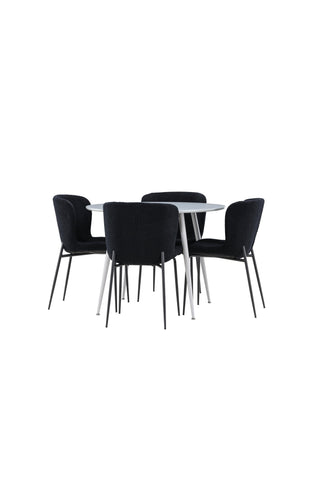 Venture Home Plaza matbord med Modesto matstol