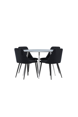 Venture Home Plaza matbord med nattstol