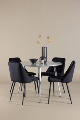 Venture Home Plaza matbord med nattstol