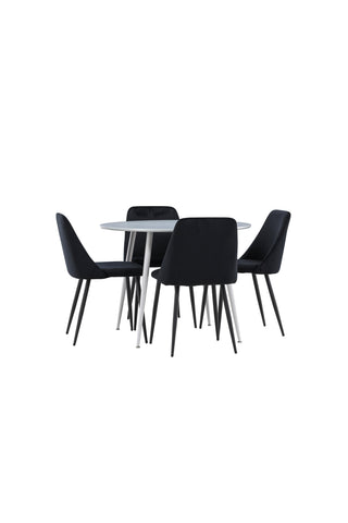 Venture Home Plaza matbord med nattstol